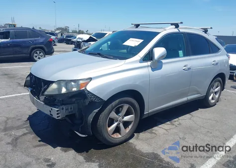 2010 Lexus Rx 350 z USA, uszkodzony, nr VIN 2T2ZK1BA0AC001133